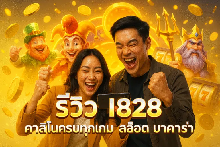 รีวิว I828 คาสิโนครบทุกเกม สล็อต บาคาร่า