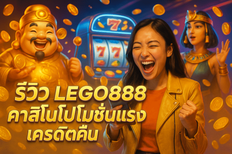 รีวิว LEGO888 คาสิโนโปรโมชั่นแรง เครดิตคืน