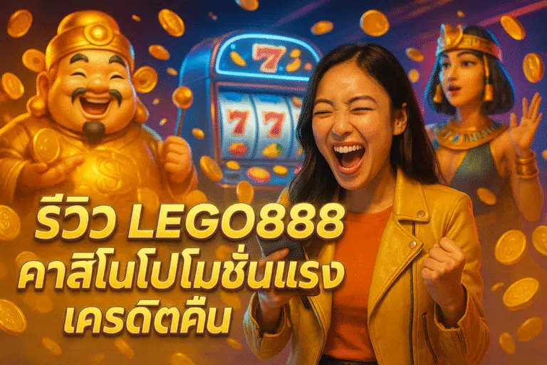 รีวิว LEGO888 คาสิโนโปรโมชั่นแรง เครดิตคืน