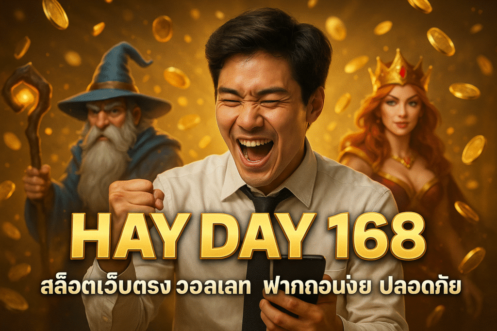 HAY DAY 168 สล็อตเว็บตรง วอลเลท ฝากถอนง่าย ปลอดภัย