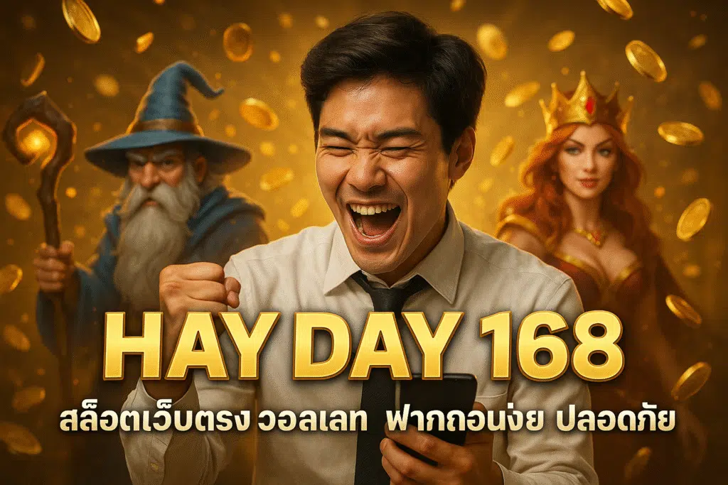 HAY DAY 168 สล็อตเว็บตรง วอลเลท ฝากถอนง่าย ปลอดภัย
