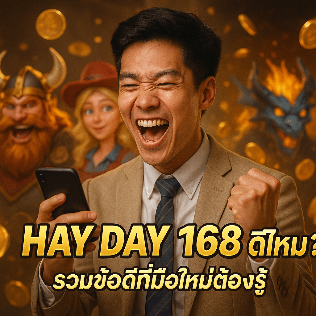 HAY DAY 168 ดีไหม? รวมข้อดีที่มือใหม่ต้องรู้
