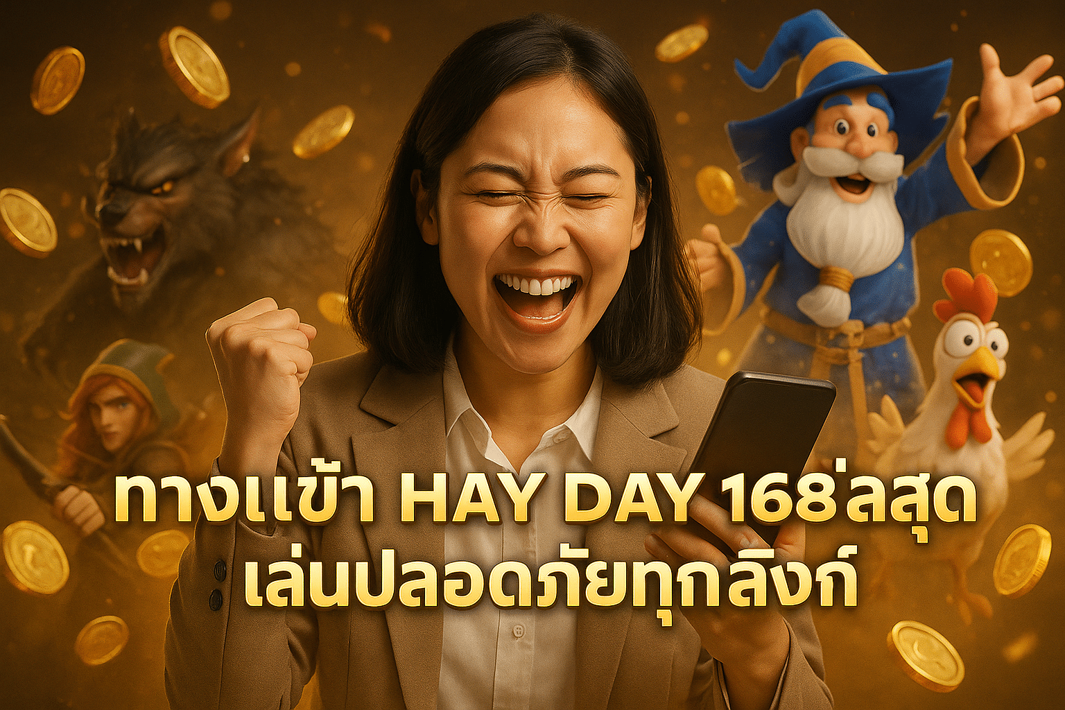 ทางเข้า HAY DAY 168 ล่าสุด เล่นปลอดภัยทุกลิงก์