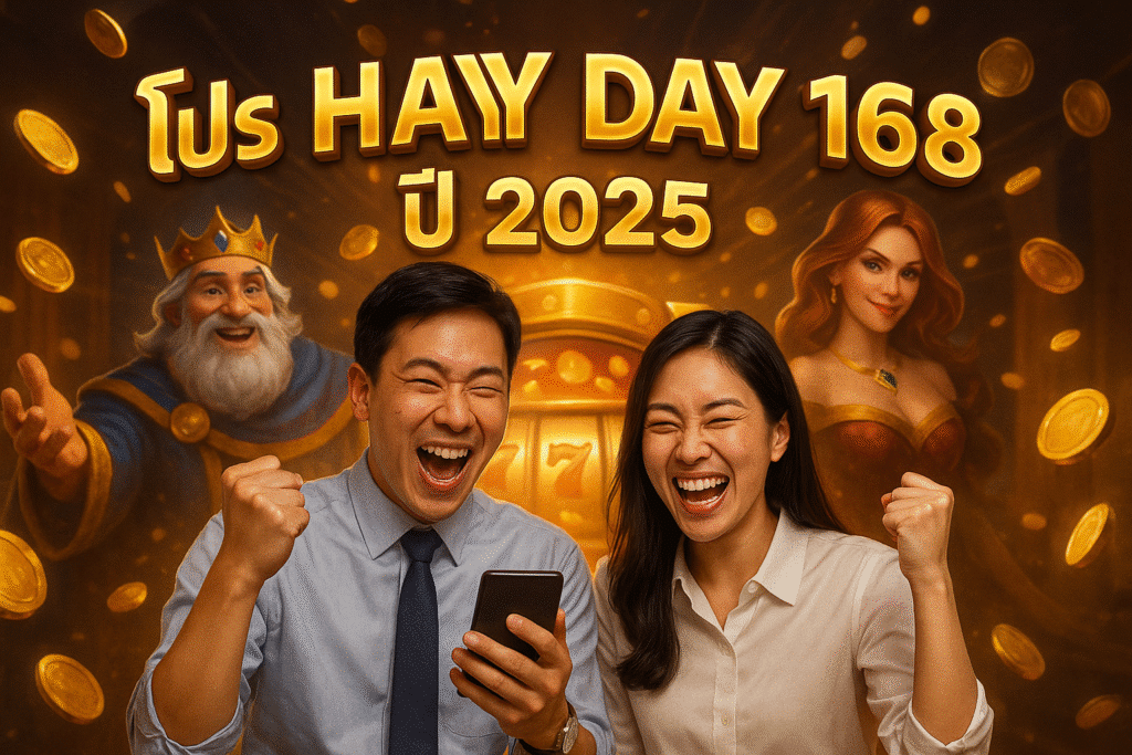 โปร HAY DAY 168 ปี 2025 คุ้มจริง แจกหนักทุกวัน